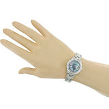 Ladies Rolex Datejust Custom Diamond Watch 2.70ct