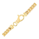 3.9mm 14k Yellow Gold Square Franco Chain