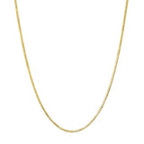 14k Yellow Gold Classic Box Chain 0.6mm