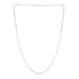 14k White Gold Rolo Chain 1.9mm