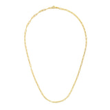 14K Yellow Gold Paperclip Chain (2.5mm)