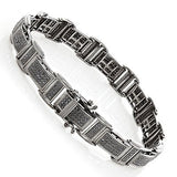 2.54ct 14K Black on Black Diamond Bracelet