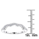 0.90ct Unique Engagement Ring Set 14K Gold