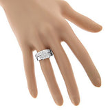 0.33ct Diamond Engagement Wedding Trio Ring Set 10K Gold