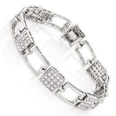 2.98ct 14K Diamond Bracelet
