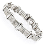 Sterling Silver Diamond Bracelet 0.59ct