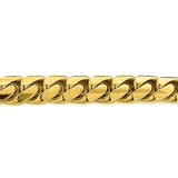 Half Kilo Yellow Gold Miami Cuban Link Colossal Chain 14mm 22-40in