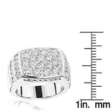 14K Gold Men's Diamond Ring 2.68ct