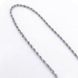 14K Yellow Gold Rope Chain 3mm 22-30in Acc
