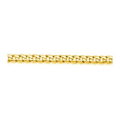 Solid 14K Yellow Gold Miami Cuban Link Chain 5 mm 24in-30in Acc