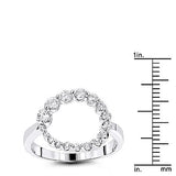 Journey Jewelry 14K Journey Diamond Circle Ring 0.80ct