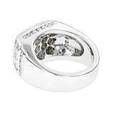 14K Gold Men's Diamond Ring 2.68ct