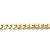 Miami Yellow Gold Cuban Link Curb Chain 14K 8mm 22-40in