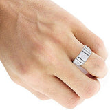 0.32ct Men's Pave Diamond Ring