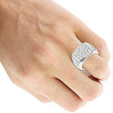 14K Gold Men's Diamond Ring 2.68ct