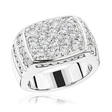 14K Gold Men's Diamond Ring 2.68ct