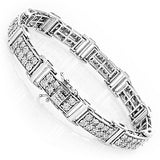 Sterling Silver 0.60ct Diamond Bracelet