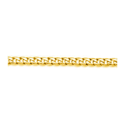 Solid 14K Yellow Gold Miami Cuban Link Curb Chain 9mm 18-44in
