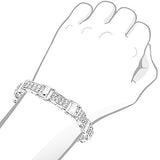 Sterling Silver 0.60ct Diamond Bracelet