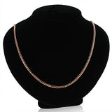 14K Rose Gold Franco Chain 2.5mm 24-30in Acc