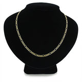 10K Yellow Gold Figaro Chain 3.5mm 18-24in