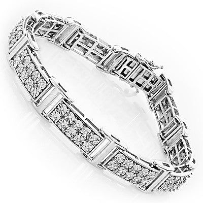 Sterling Silver 0.60ct Diamond Bracelet