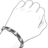 Sterling Silver 0.30ct Black Diamond Bracelet