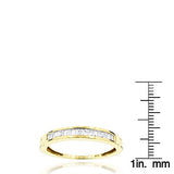 14K Gold 1.60ct Trio Diamond Engagement Ring Set