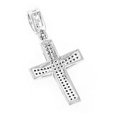 Diamond Crosses 14K Small Diamond Cross Necklace .30ct