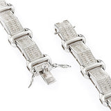 Sterling Silver Diamond Bracelet 0.59ct